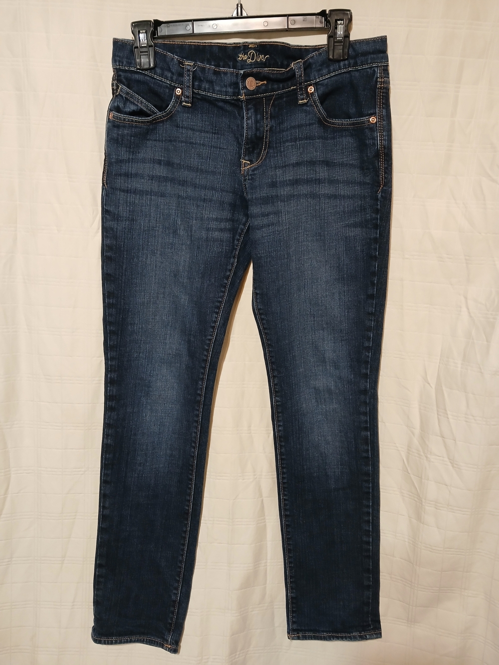The Diva Women’s Dark Blue Stretch Skinny Jeans